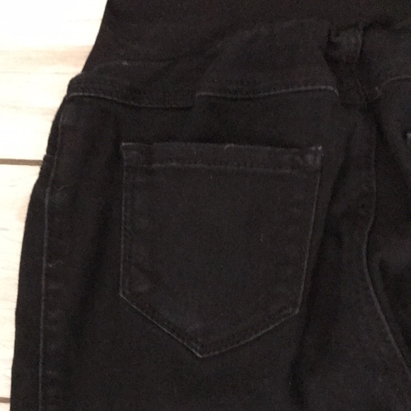 Motherhood Maternity Super Stretch Over The Belly Black Jeggings | S - Picture 9 of 11